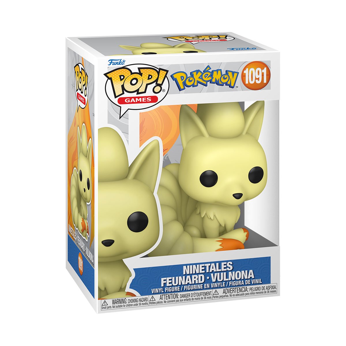 Pokemon Ninetales Funko Pop! #1091 Vinyl Figure