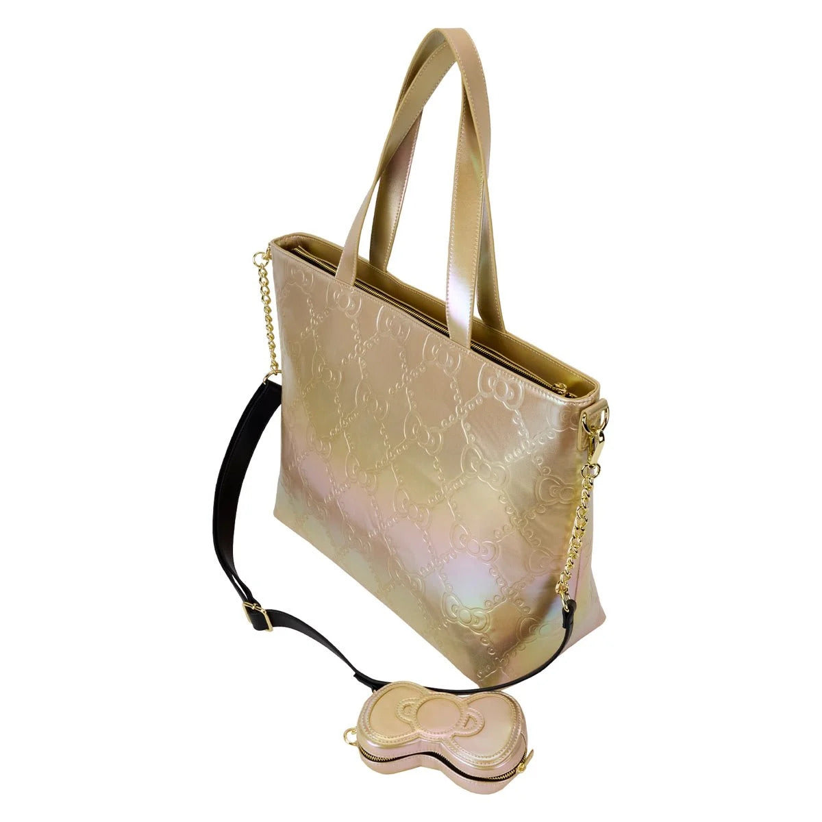 Hello Kitty 50th Anniversary Gold Tote Bag