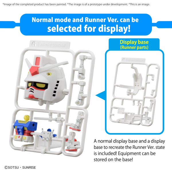 Gundam Gunpla-Kun DX Set [With Runner Ver. Recreation Parts] 1/1 Scale Model Kit