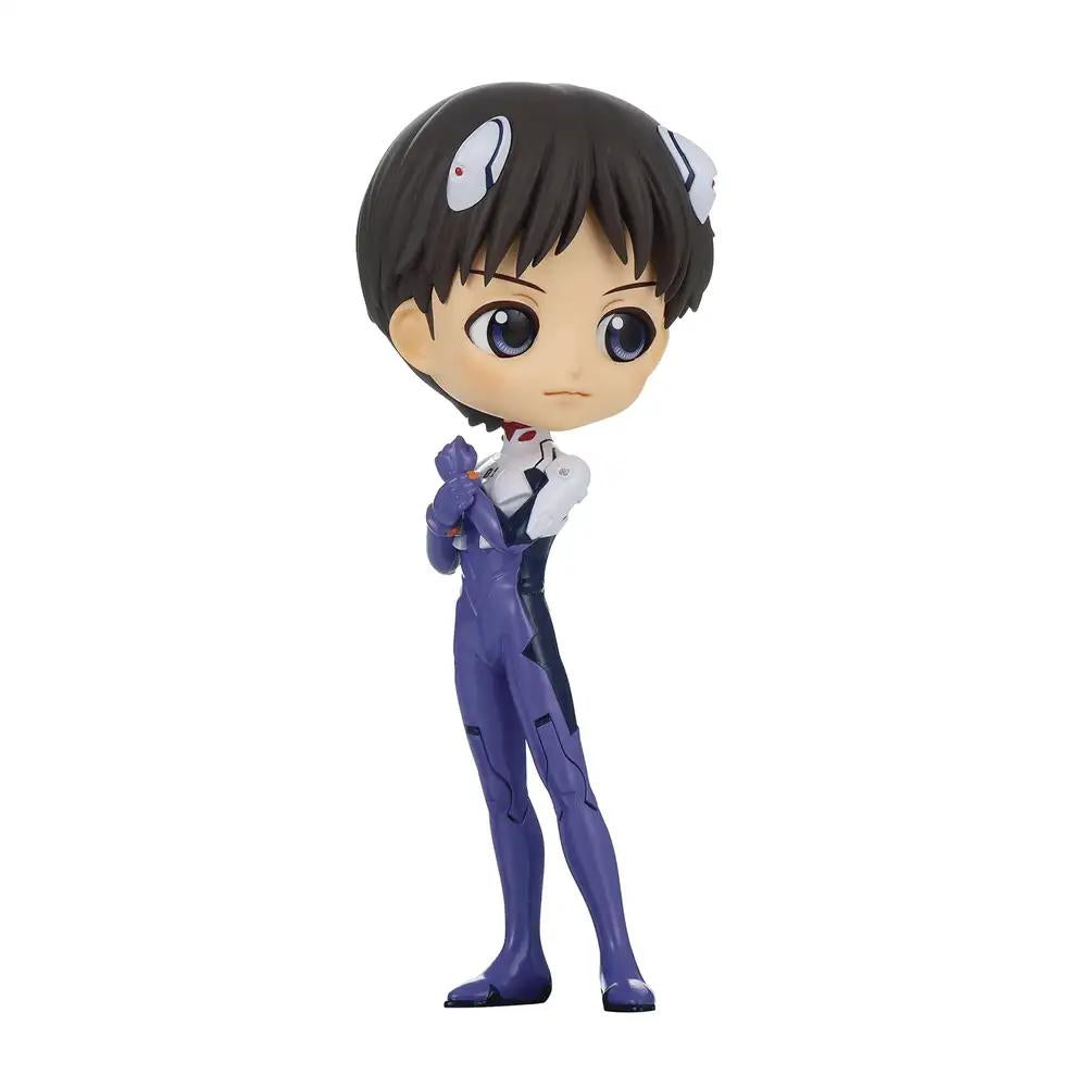 Evangelion Shinji Ikari Plugsuit Style Ver. B Q Posket Statue