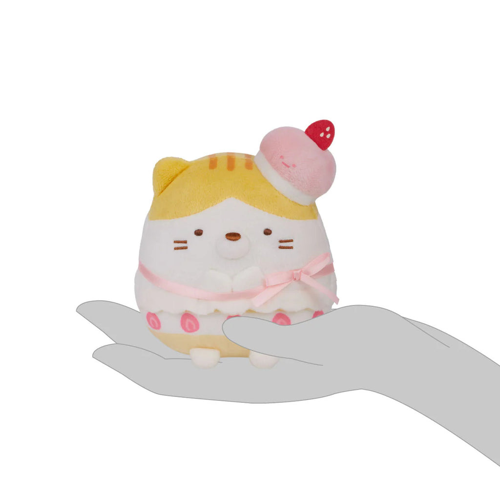 San-X Sumikko Gurashi Neko Sweet Tabby Small 5" Plush