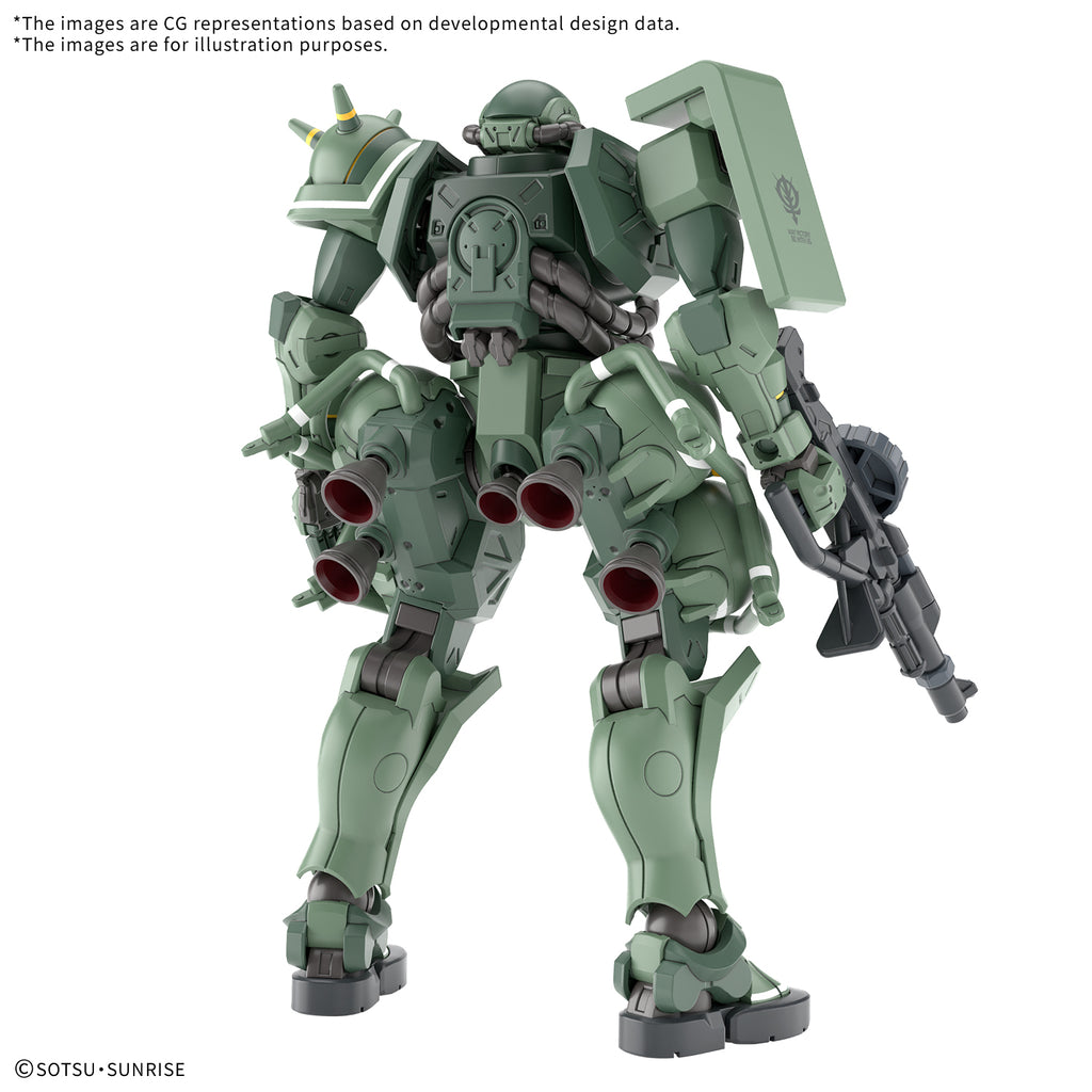 Gundam GQuuuuuuX HG GQ MS-06 Zaku [GQ] 1/144 Scale Model Kit