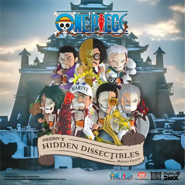 One Piece Freeny's Hidden Dissectibles [Marines Edition] Blind Box [1 of 6, 1 Secret Rare]