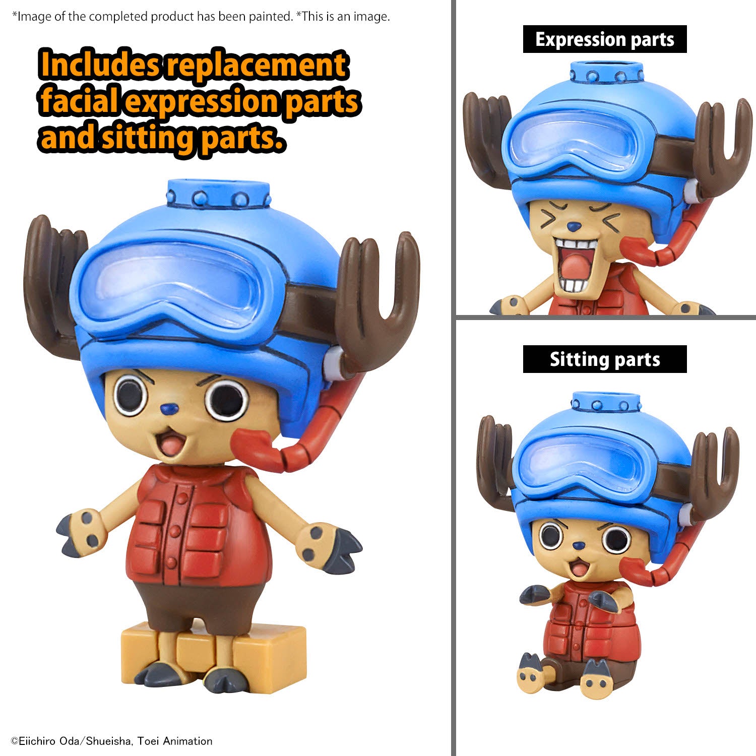One Piece Chopper Robot 3&5 Submarine & Crane Model Kit