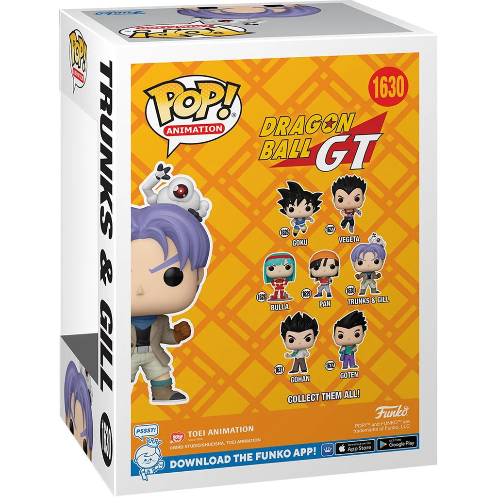 Dragon Ball GT Trunks & Gill Funko Pop! #1630 Vinyl Figure