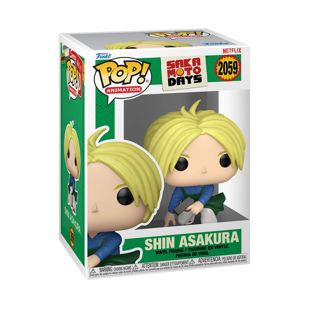 Sakamoto Days Shin Asakura Funko Pop! #2059 Vinyl Figure