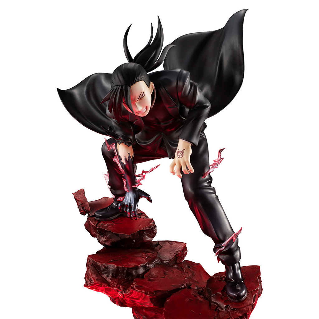 Fullmetal Alchemist Greed Ling Yao Precious G.E.M. Statue With LED Base Stand