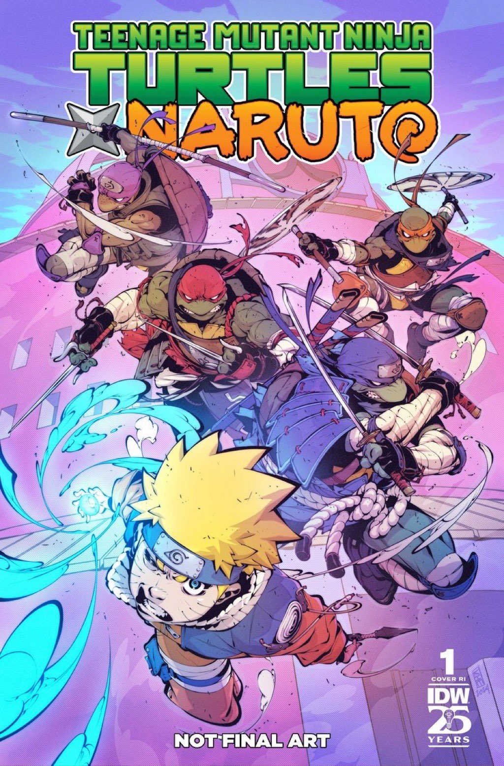 Teenage Mutant Ninja Turtles x Naruto #1 2024
