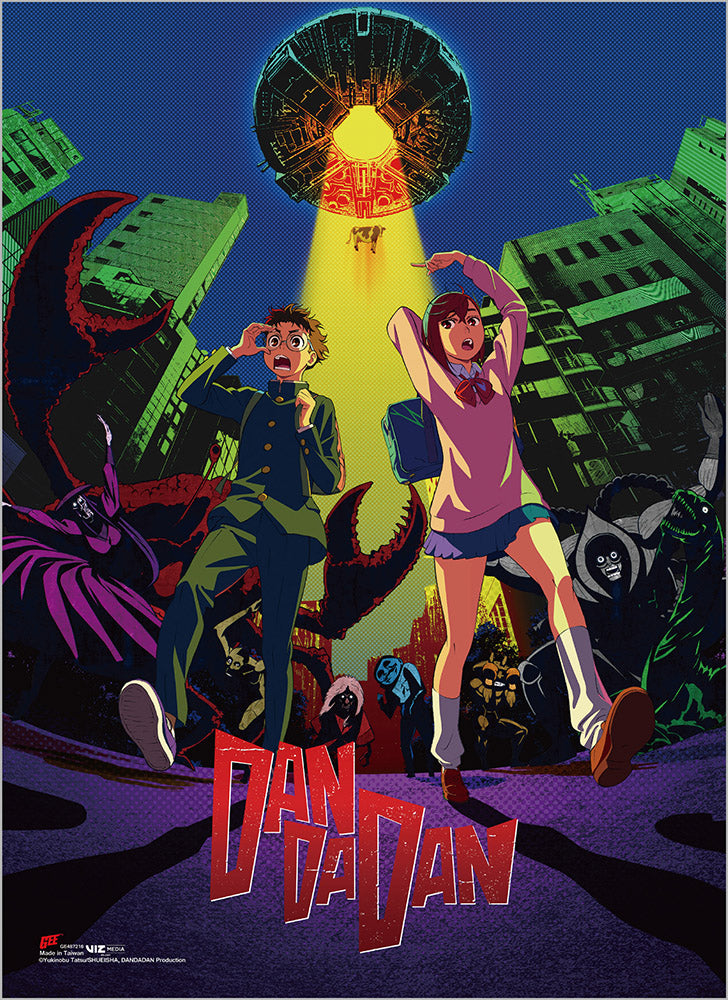 Dandadan Key Visual Wall Scroll