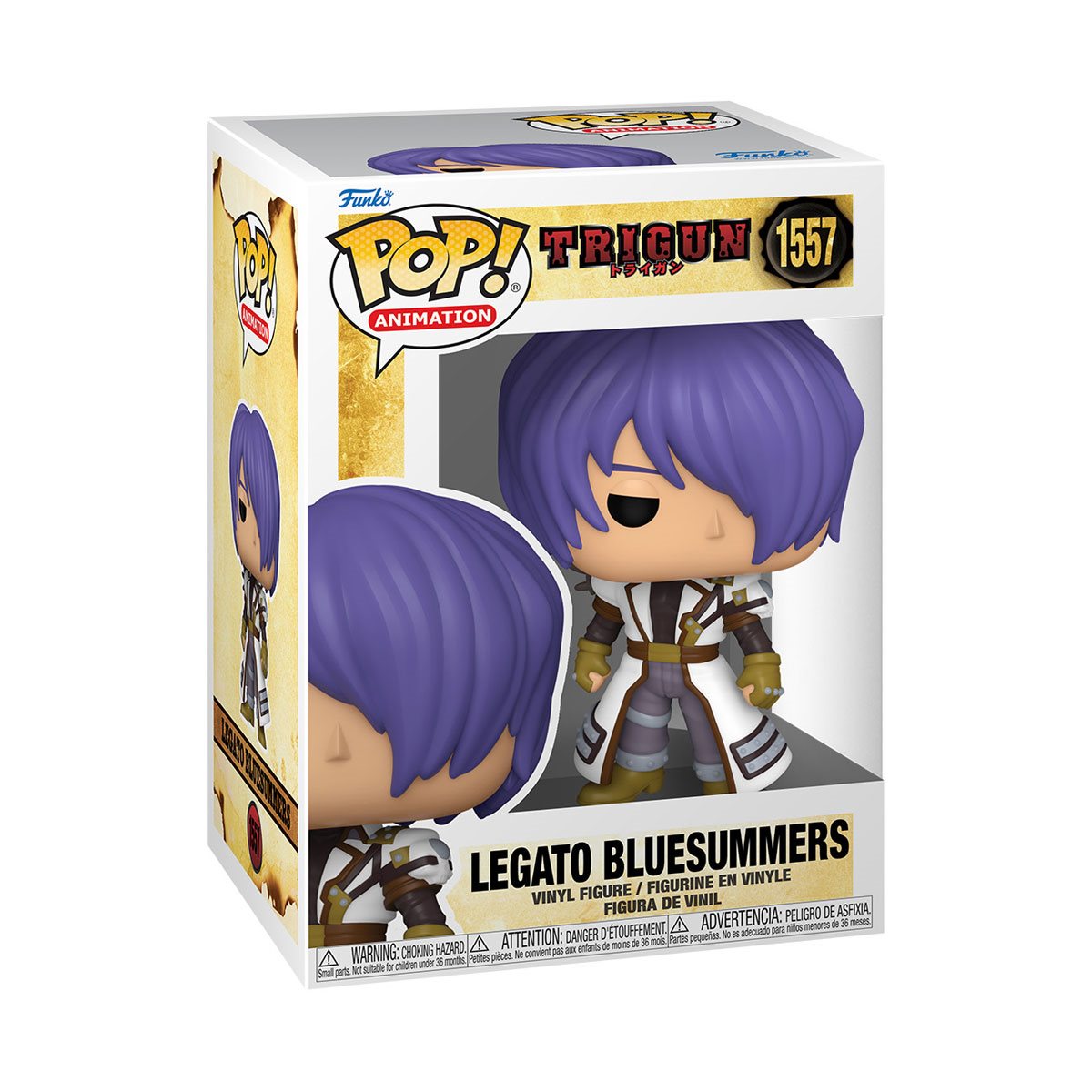 Trigun Legato Bluesummers Funko Pop! #1557 Vinyl Figure