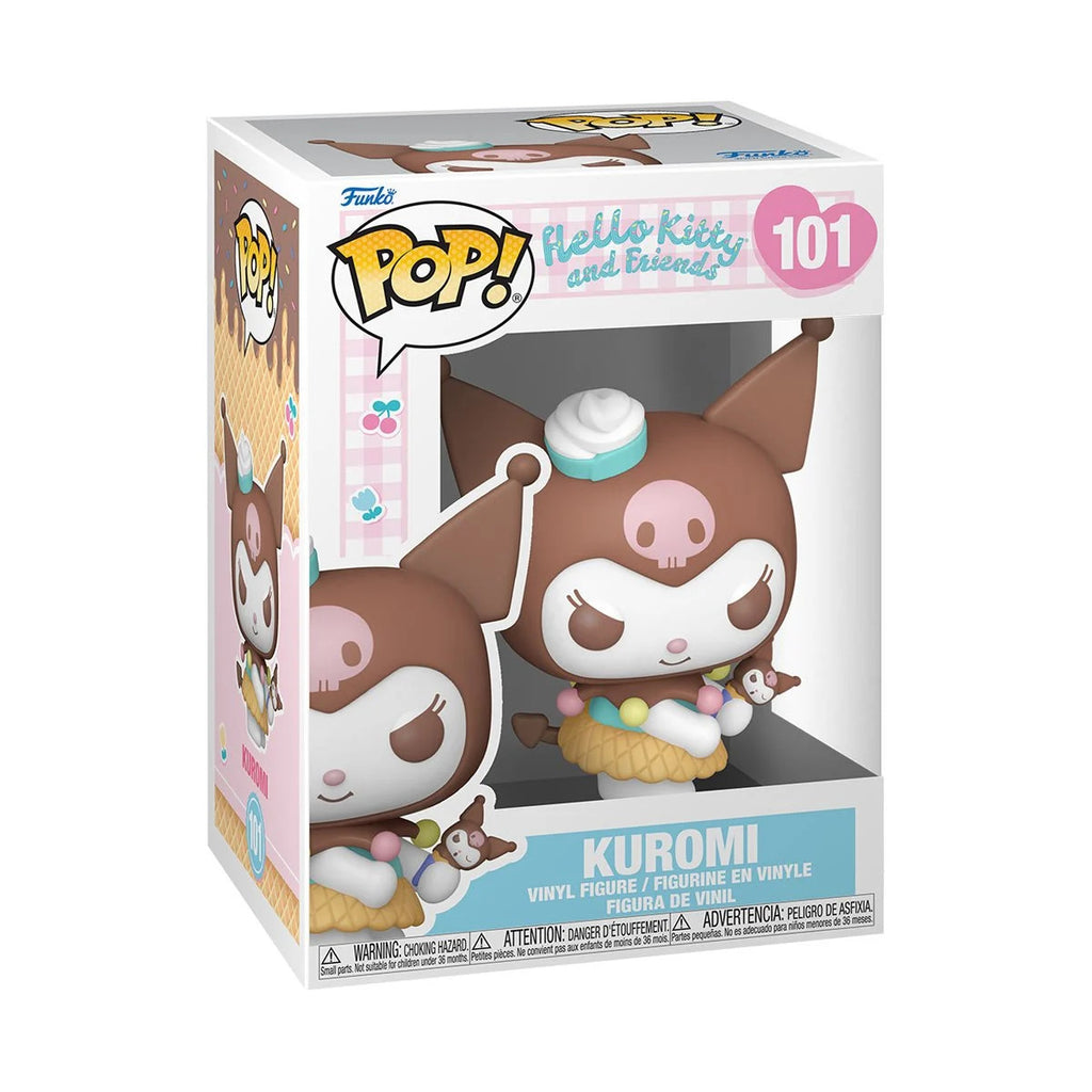 Hello Kitty and Friends Kuromi [Ice Cream] Funko Pop! #101 Vinyl Figure