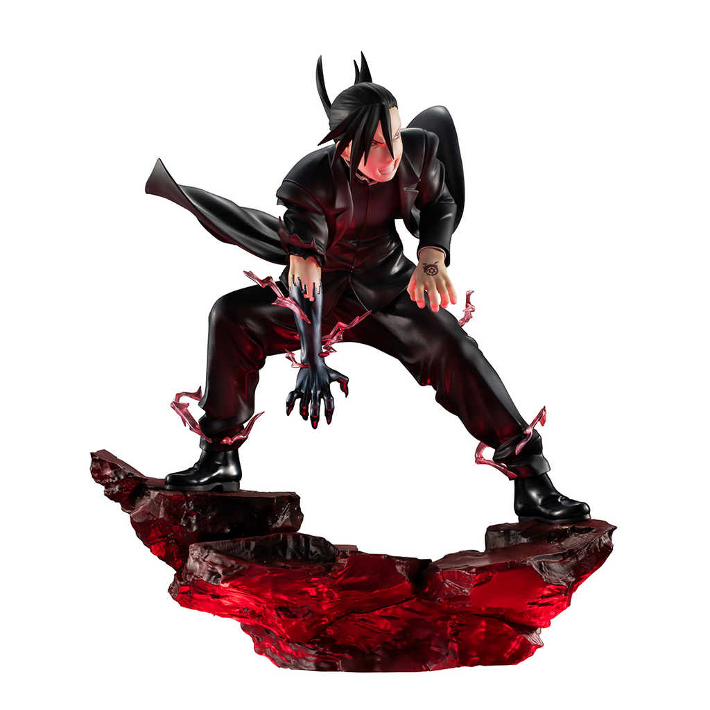 Fullmetal Alchemist Greed Ling Yao Precious G.E.M. Statue With LED Base Stand