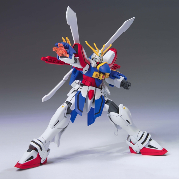 Gundam HGFC #110 God Gundam Mobile Suit GF13-017NJII 1/144 Scale Model Kit