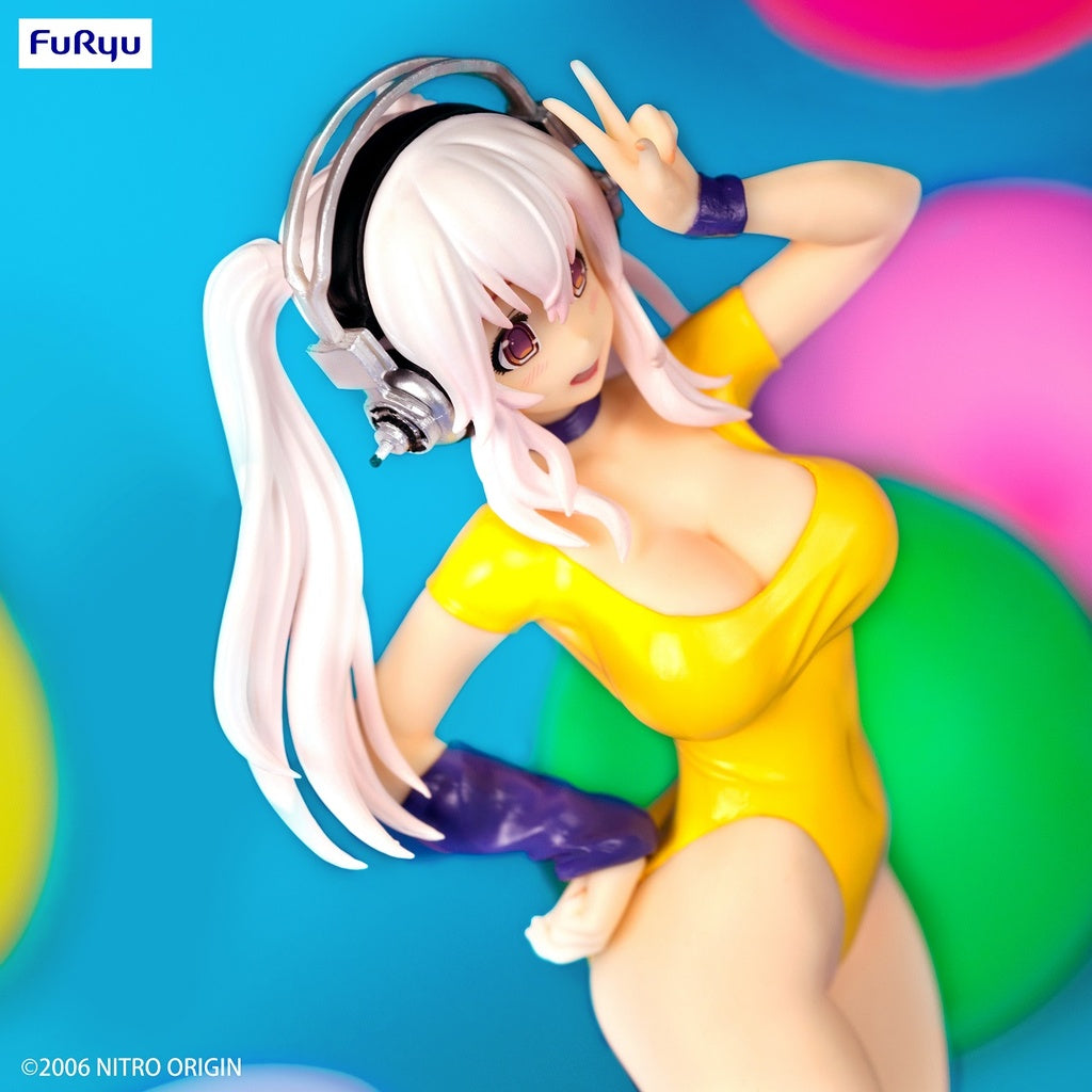 Super Sonico Concept Figure 80's Yellow Figure