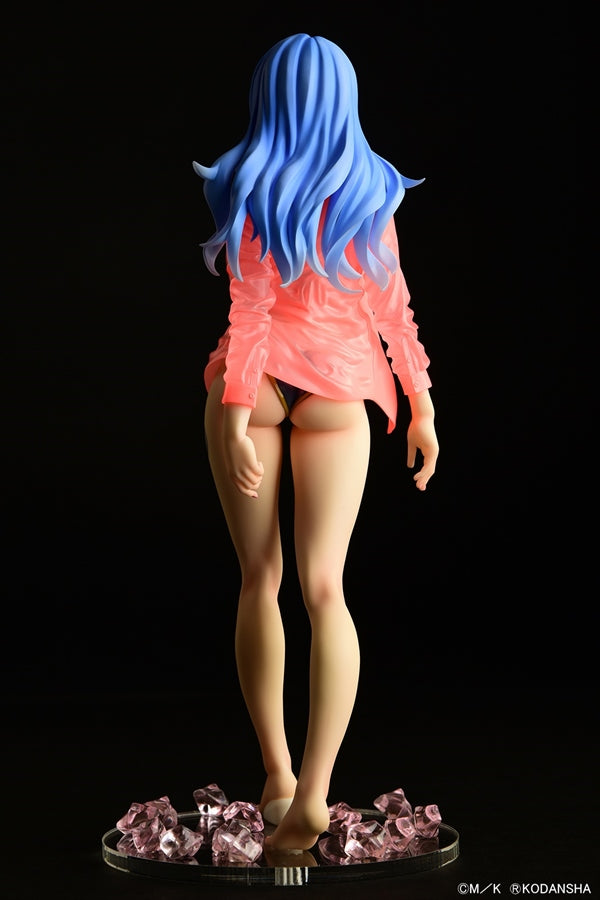 Fairy Tail Juvia Lokser [Gravure Style] [Black Bikini!!] Wet Shirt 1/7 Scale Statue (1)