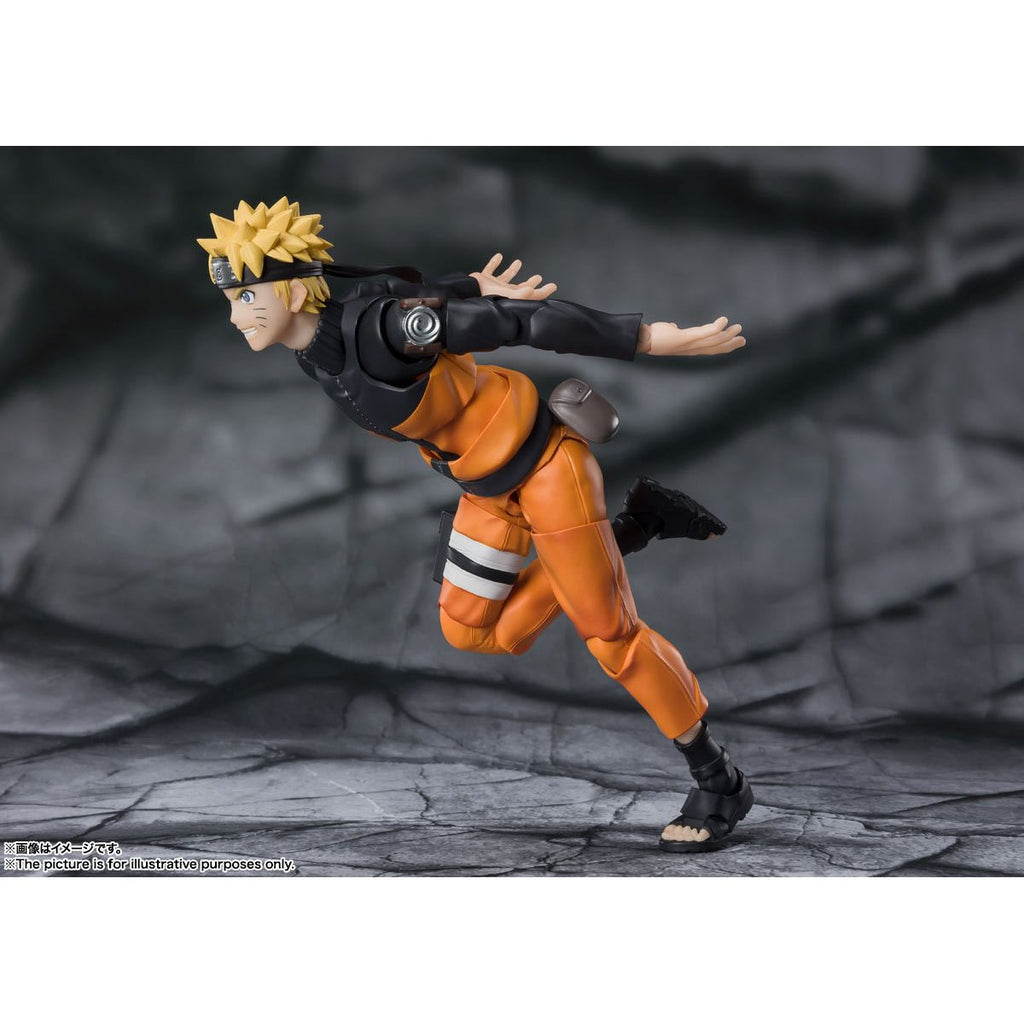 Naruto Shippuden Naruto Uzumaki [The Jinchuuriki Entrusted with Hope] S.H.Figuarts Action Figure