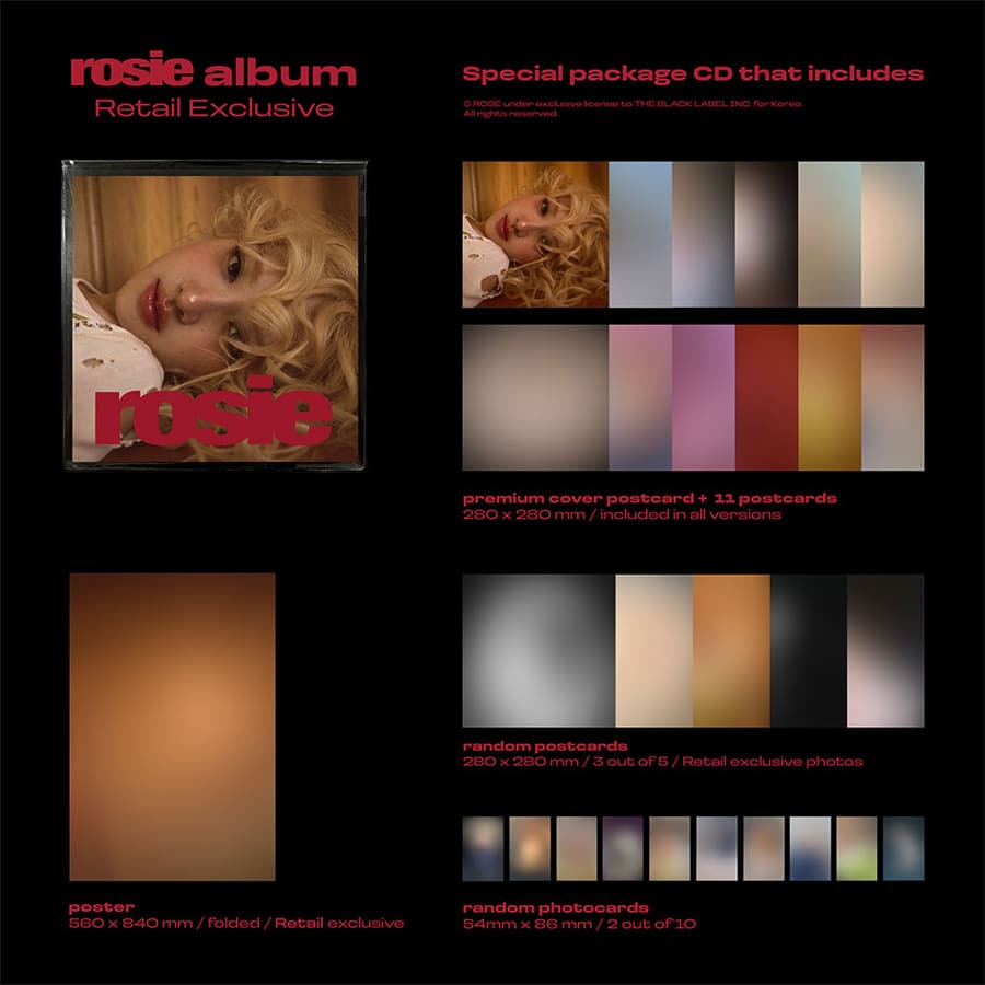 Rose: [Rosie] First Studio Album - Retail Exclusive Version