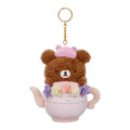 San-X Chairoikoguma Original Tea Time Series Keychain Plush