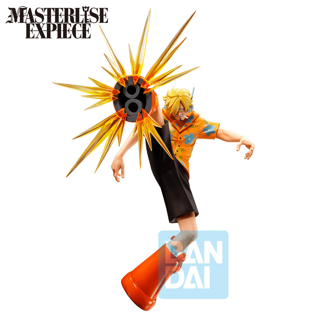 One Piece Sanji Burst of Energy Masterlise Expiece Ichibansho Figure