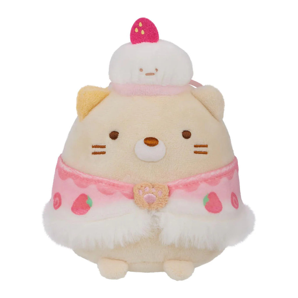 San-X Sumikko Gurashi Neko Sweet Calico Small 5" Plush