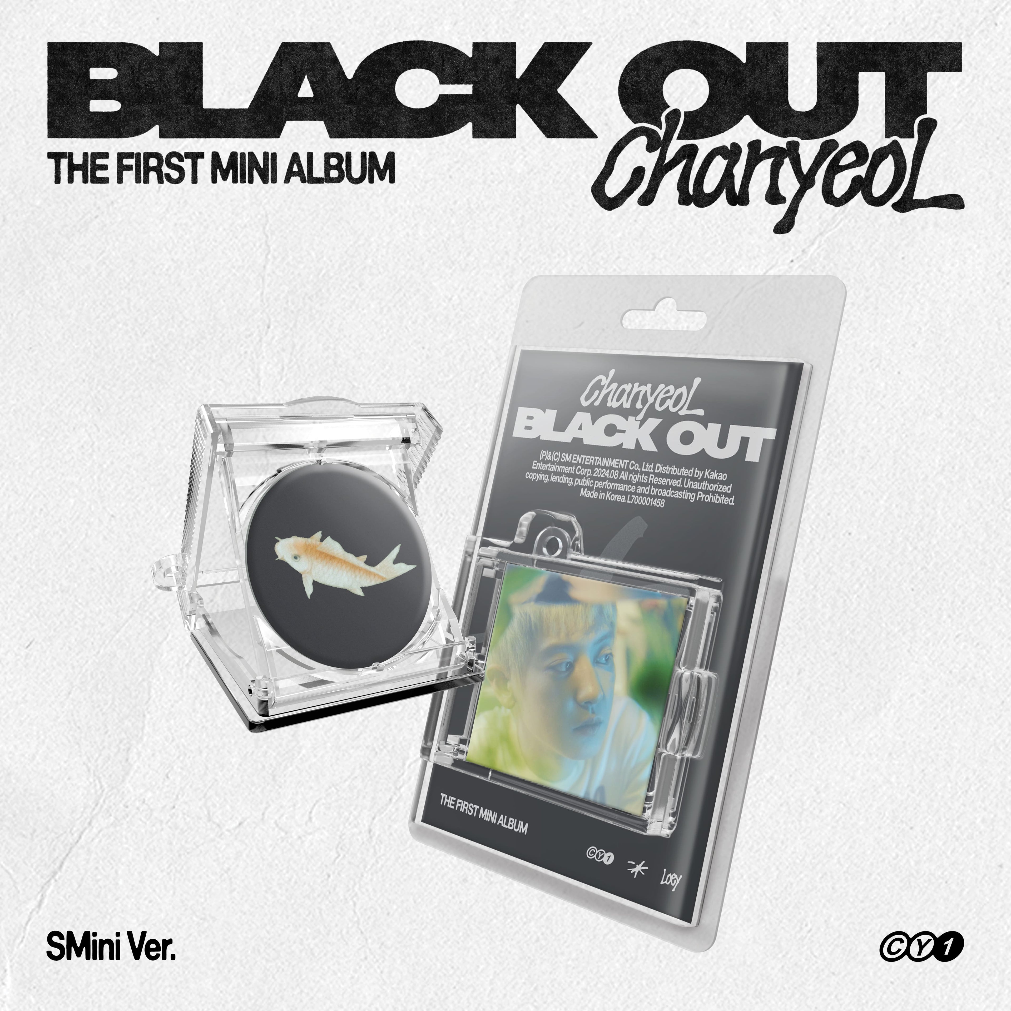 Chanyeol: [Black Out] 1st Mini Album - SMini Version