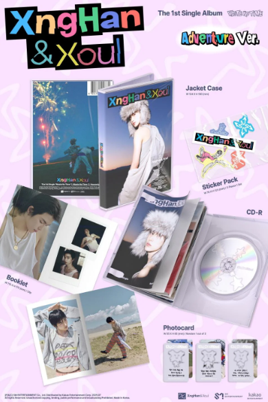 XngHan&Xoul [Waste No Time] 1st Single Smart Album Adventure Version