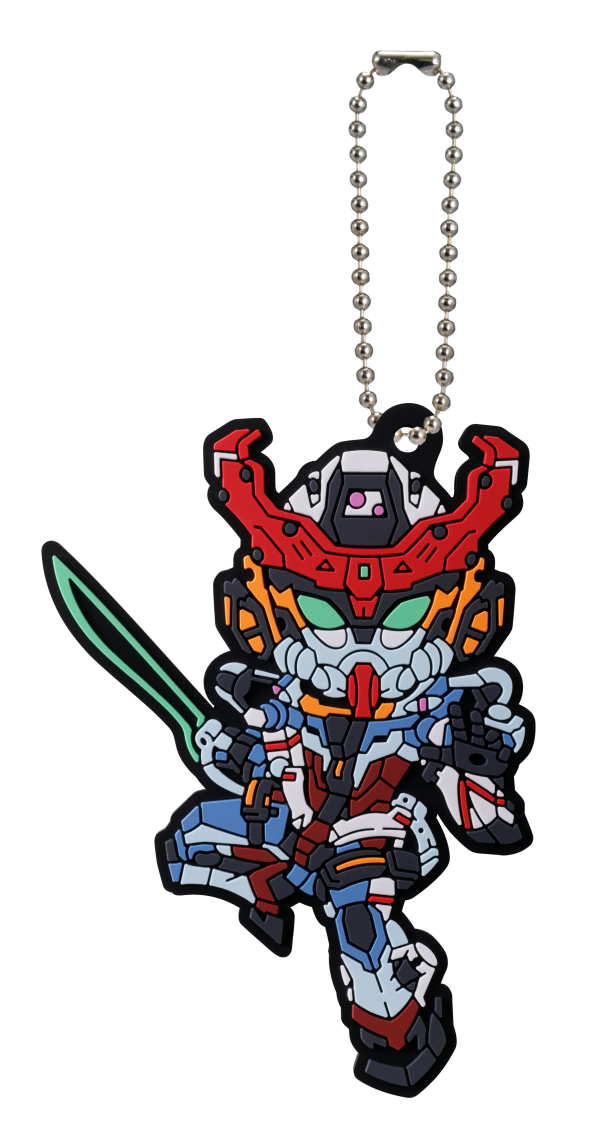 Mobile Suit Gundam GQuuuuuuX Rubber Charm Keychain