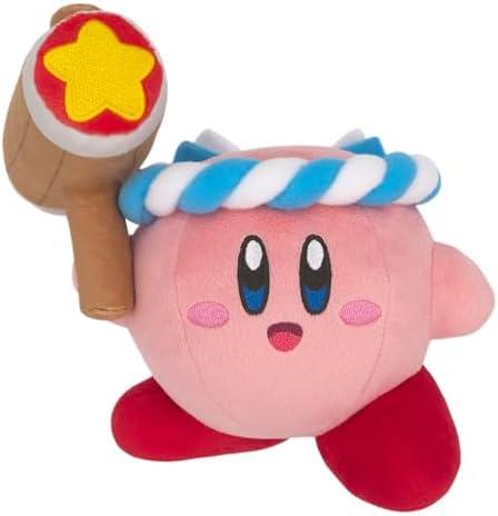 Kirby Dream Land Kirby Hammer 5" Plush