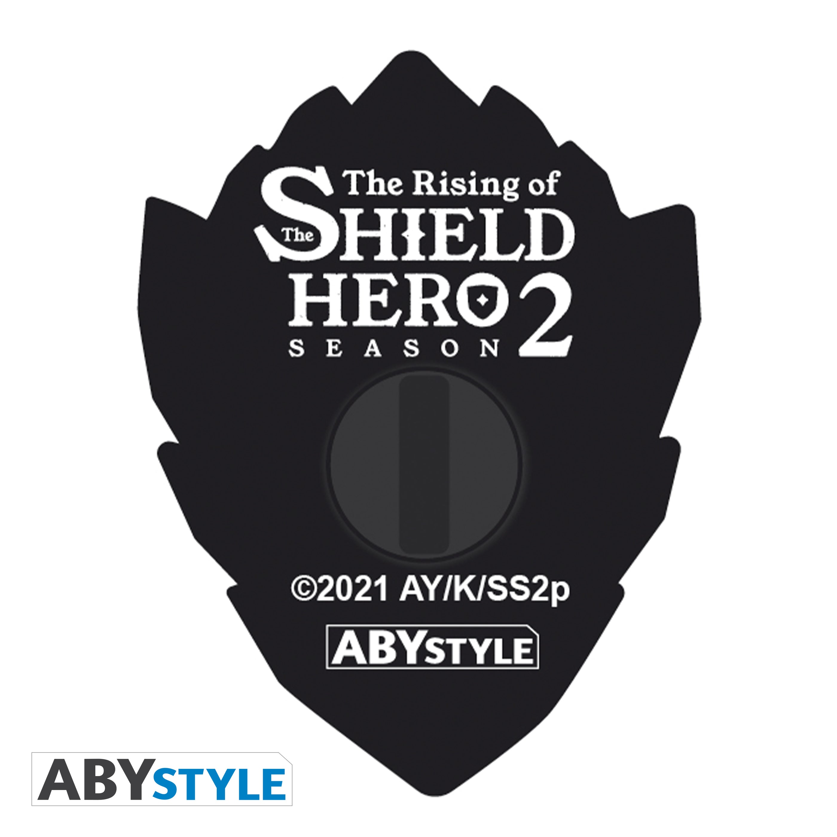 Rising of The Shield Hero Small Shield & Curse Shield 2 Pin Pack