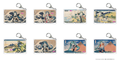 Hatsune Miku x Hokusai Katsushika Clear Acrylic Key Chain Blind Box [1 of 8]