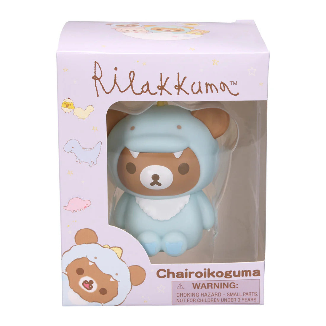 San-X Chairoikoguma Original Dinos Series Vinyl Figure