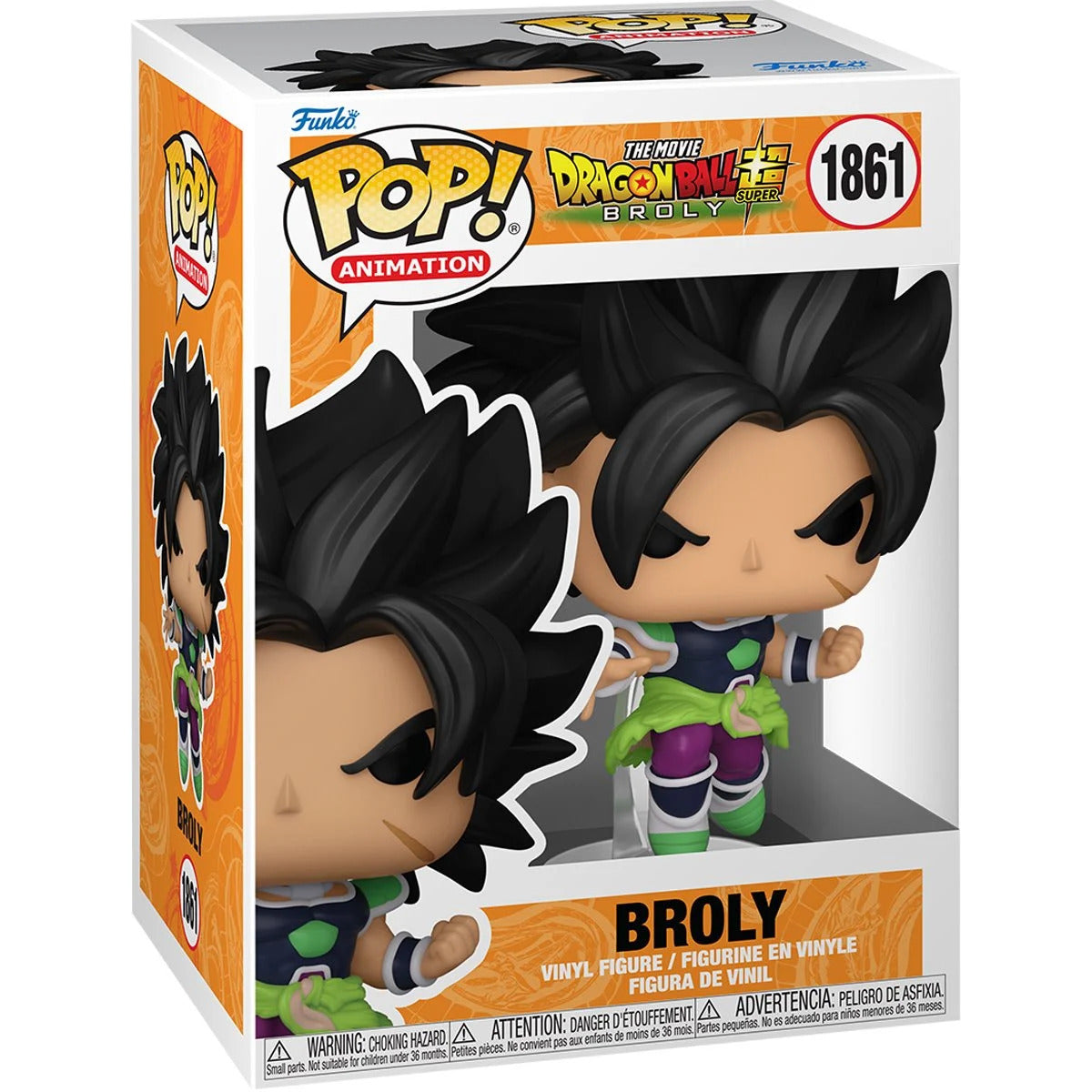Dragon Ball Super: Broly Broly Funko Pop! #1861 Vinyl Figure