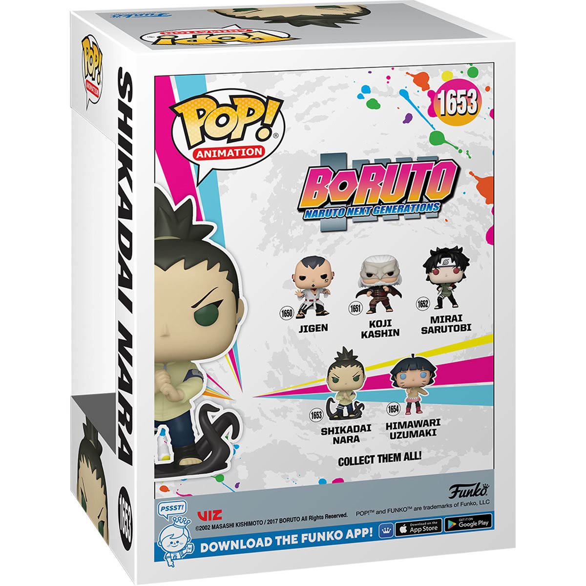 Boruto: Naruto Next Generations Shikadai Nara Funko Pop! #1653 Vinyl Figure