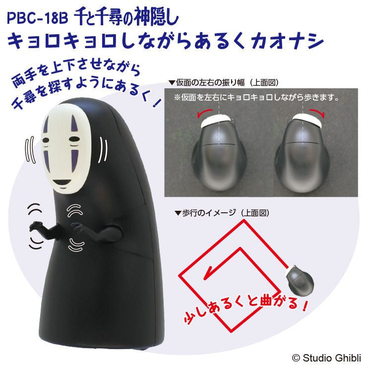 Studio Ghibli Spirited Away No Face Pull Back Collection Figure