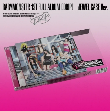 BABYMONSTER [DRIP] 1st Full Album Jewel Case Version