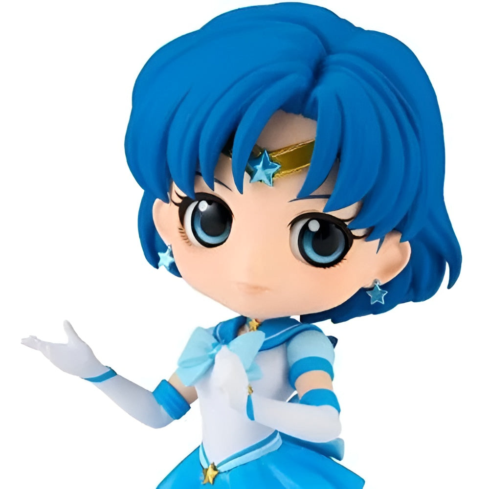 Pretty Guardian Sailor Moon Cosmos -The Movie- Sailor Mercury Version A Q Posket Statue