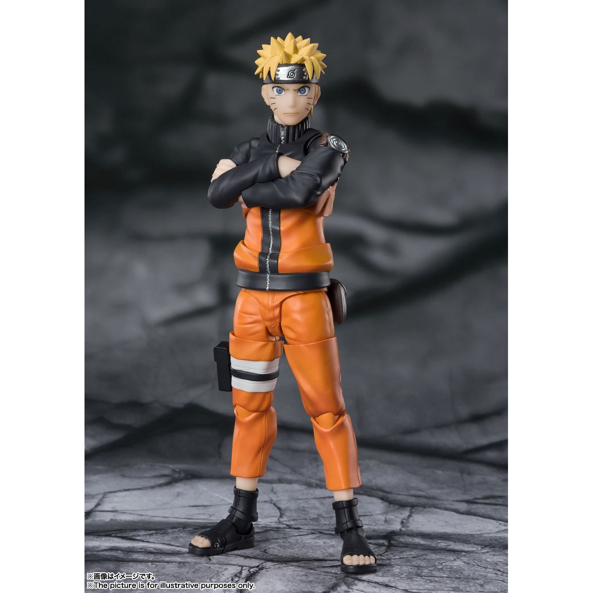 Naruto Shippuden Naruto Uzumaki [The Jinchuuriki Entrusted with Hope] S.H.Figuarts Action Figure