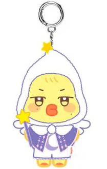 ATEEZ: [ANITEEZ In Dreamland] Plush Keyring Guardian Angel