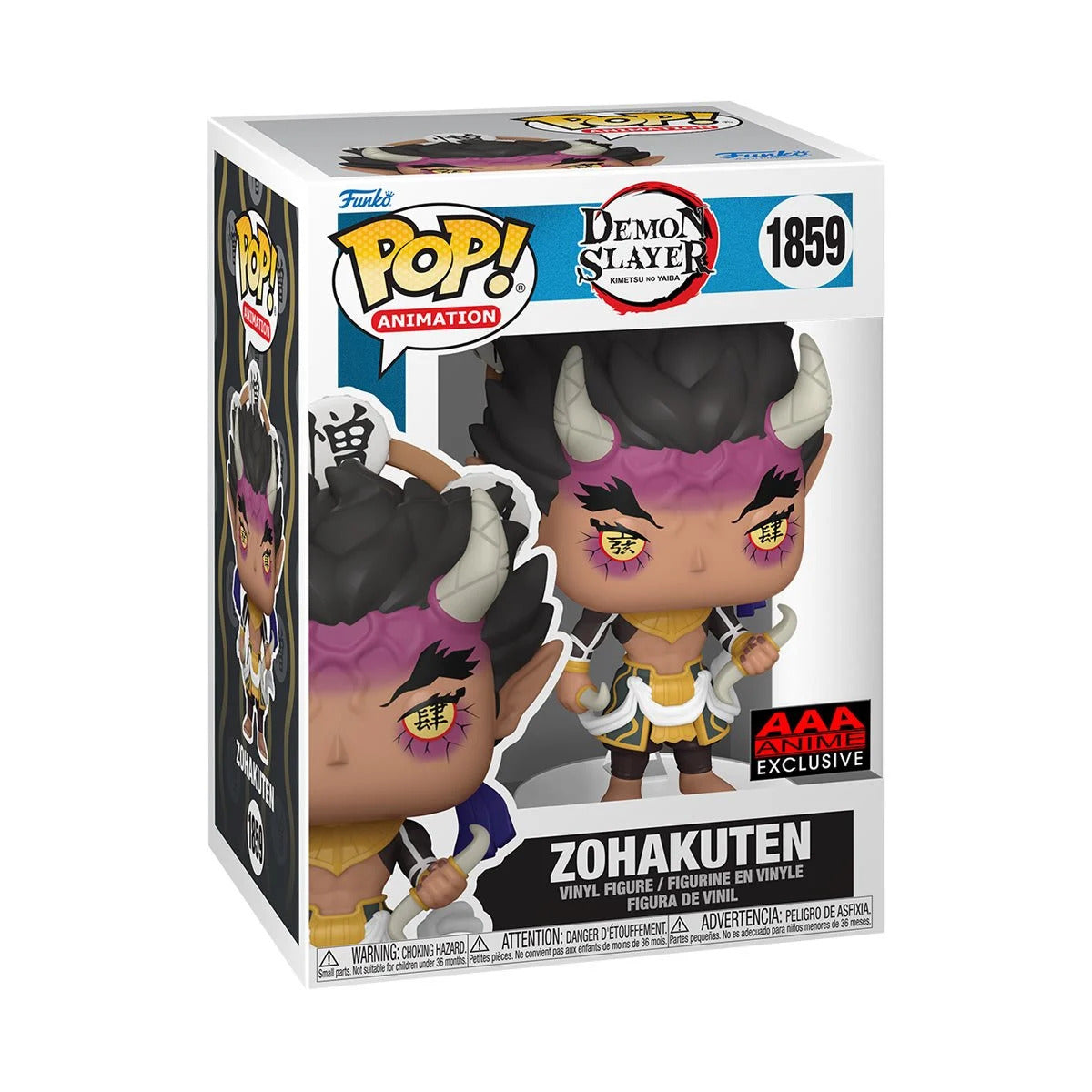Demon Slayer: Kimetsu no Yaiba Zohakuten Funko Pop! #1859 [AAA Exclusive] Vinyl Figure