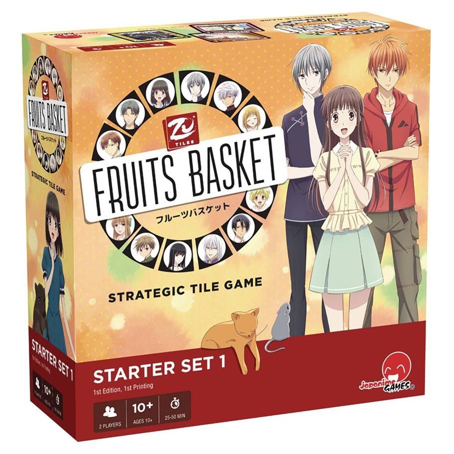 Fruits Basket Tiles of the Zodiac Set 1 Tile Game