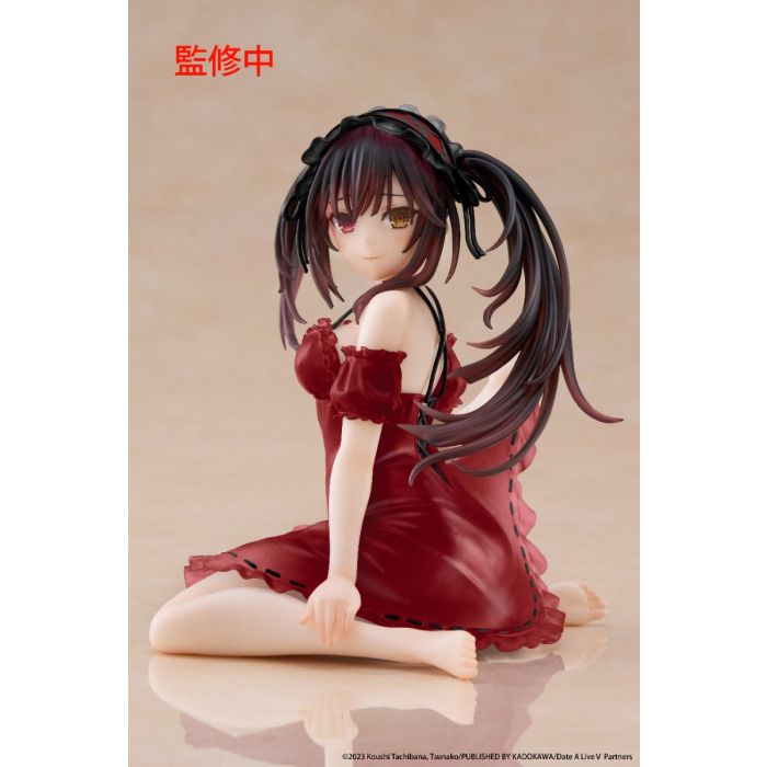 Date A Live Kurumi Tokisaki [Nightwear Ver.] Desktop Renewal Figure