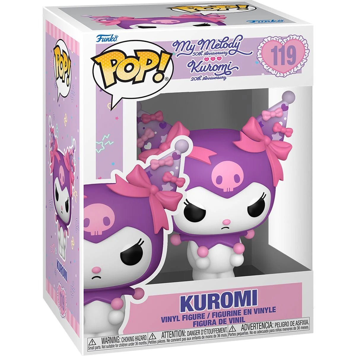 Sanrio Kuromi [Grumpy] [20th Anniversary] Funko Pop! #119 Vinyl Figure
