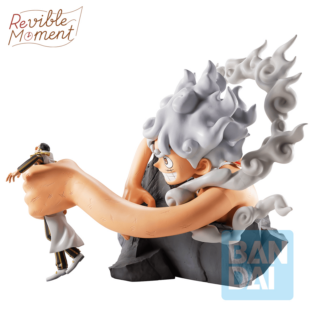 One Piece Monkey D. Luffy Gear 5 vs Borsalino Burst of Energy Revible Moment Ichibansho Figure