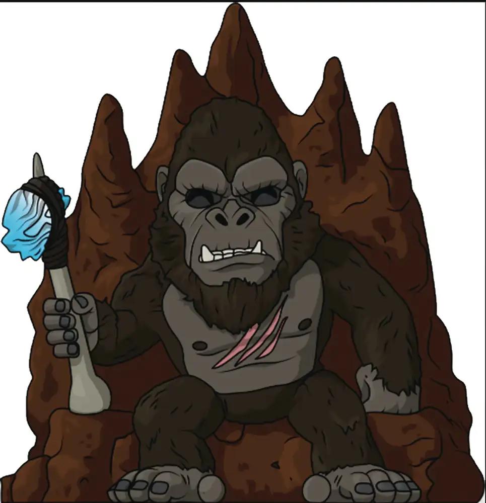 The Kong the Throne - Godzilla vs. Kong by Youtooz