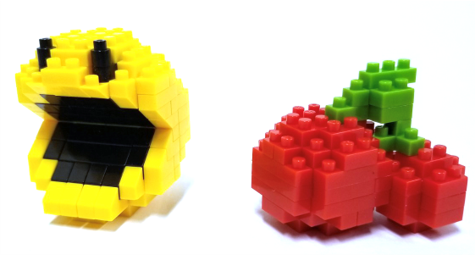 Pac-Man Nanoblock Character Collection Pac-Man & Cherry Model Kit