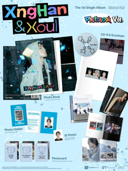 XngHan&Xoul [Waste No Time] 1st Single Album Photobook Version