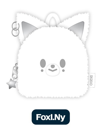 Stray Kids dominATE : celebrATE MD SKZOO ORIGINAL BACKPACK SILVER Ver. - FoxI.Ny