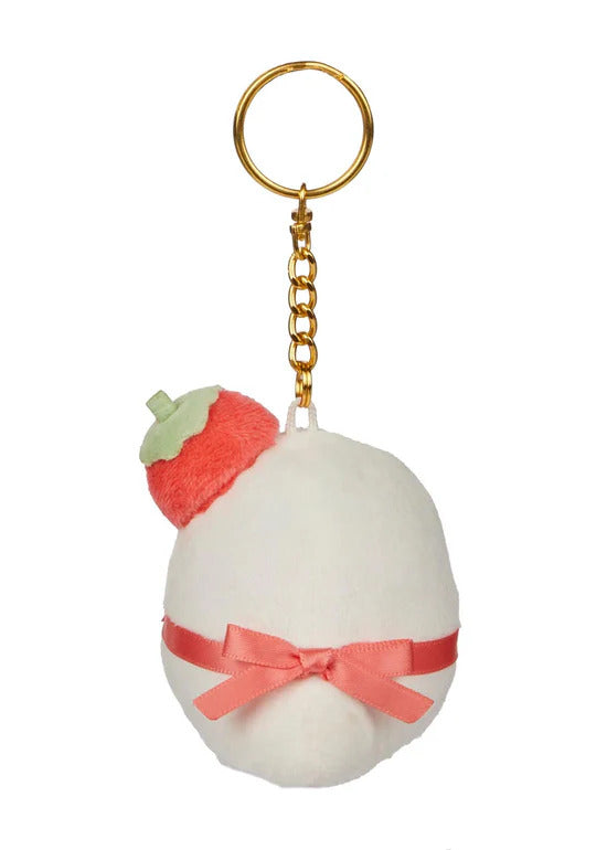 San-X Original Sumikkogurashi Obake [Strawberry Series] 3" Plush Keychain