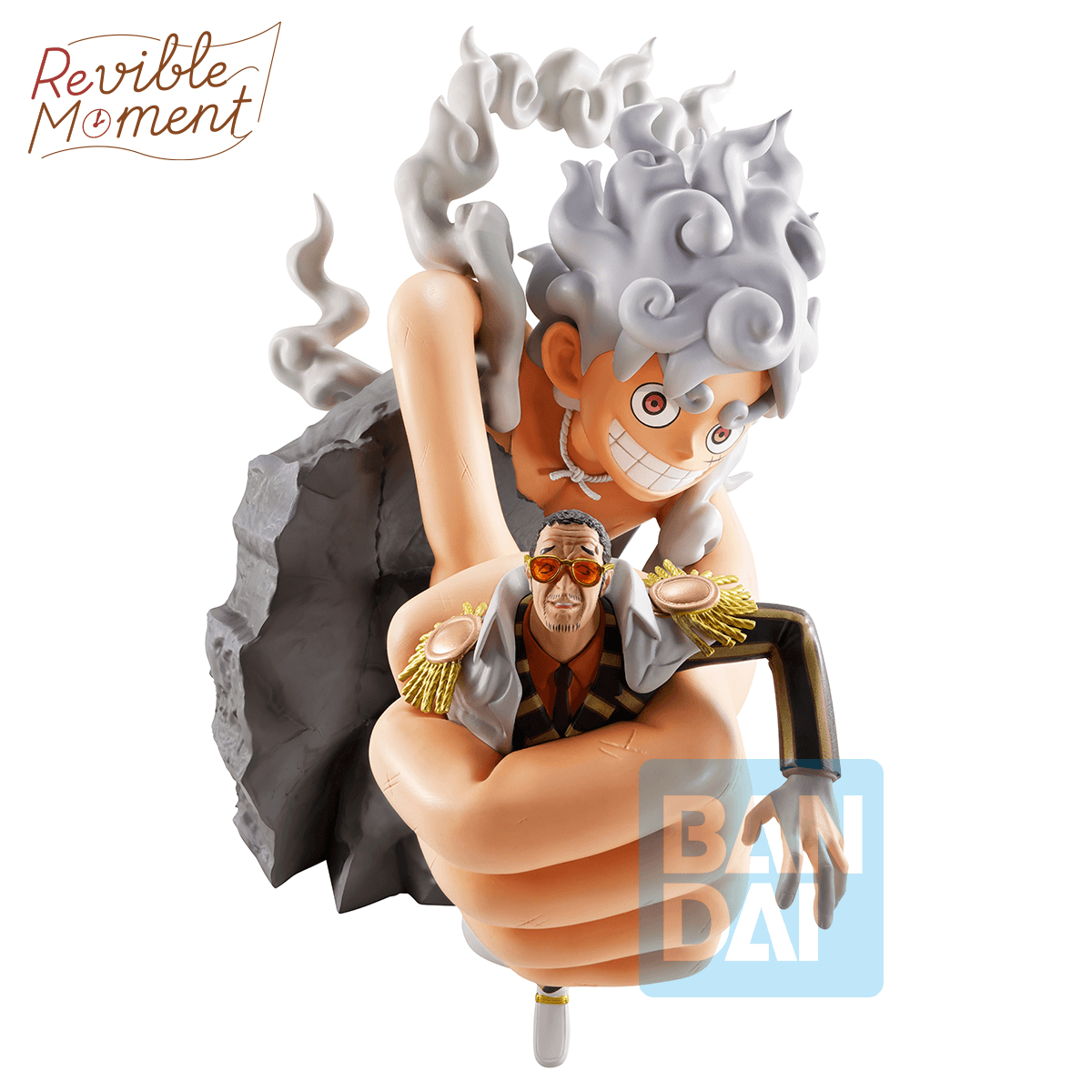 One Piece Monkey D. Luffy Gear 5 vs Borsalino Burst of Energy Revible Moment Ichibansho Figure