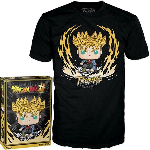 Dragon Ball Super Trunks Adult Boxed Pop! T-Shirt Extra Large
